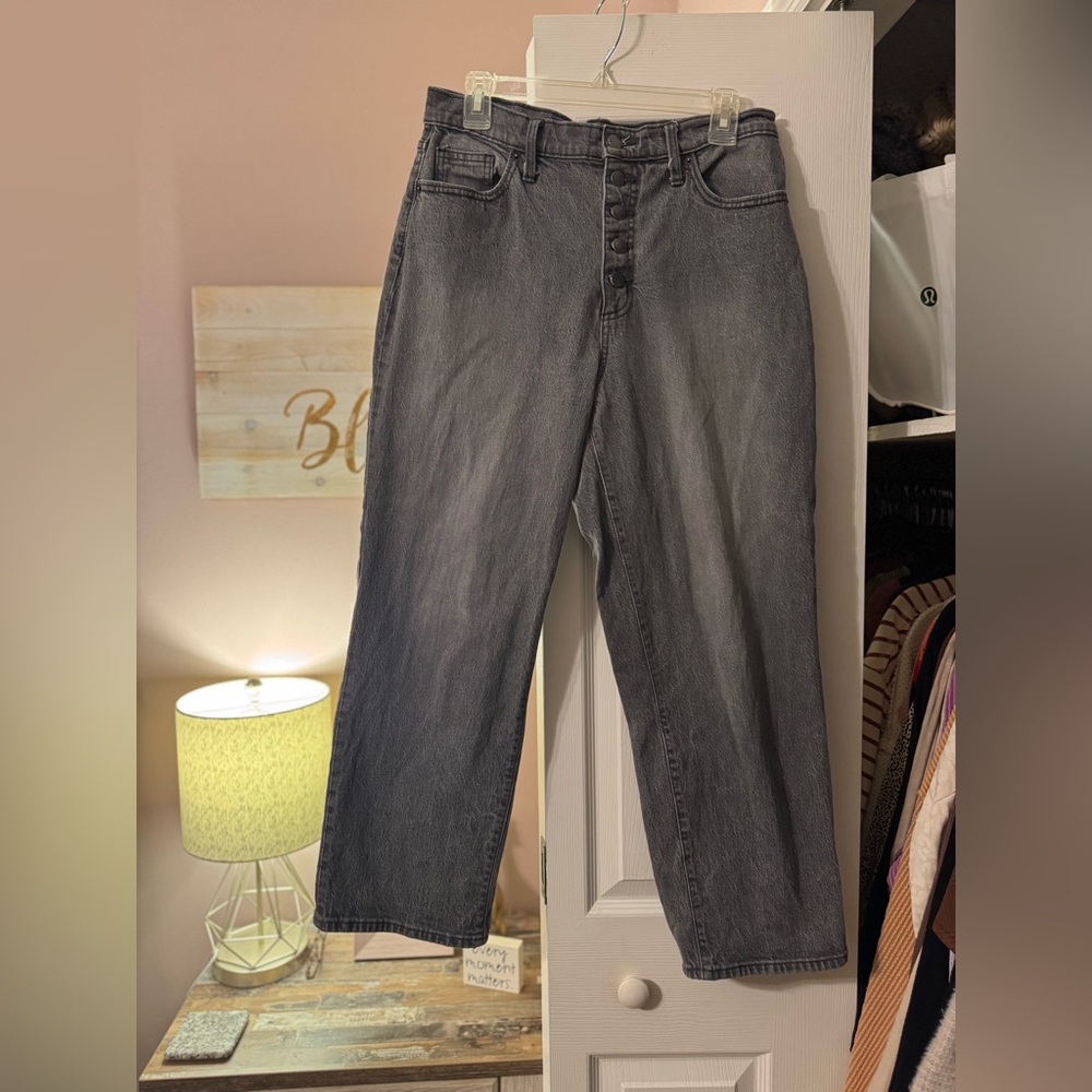 Universal Thread Women's Straight Leg Gray Jeans
